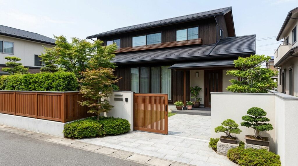 美観を保つ外構メンテナンス-清潔で手入れされた門扉・フェンス・アプローチで第一印象が良い日本の住宅