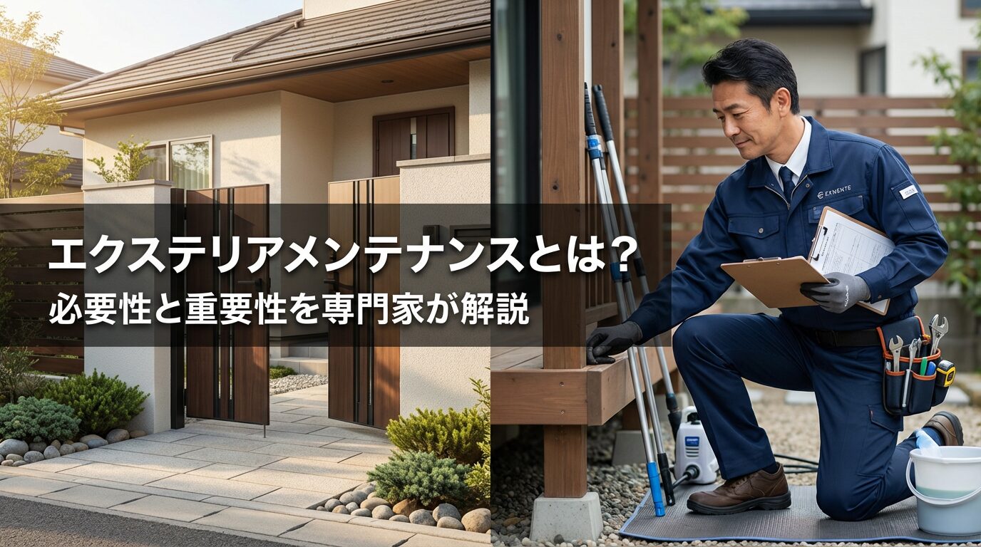 アイキャッチ画像-エクステリアメンテナンスとは