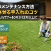 アイキャッチ画像_人工芝のメンテナンス方法